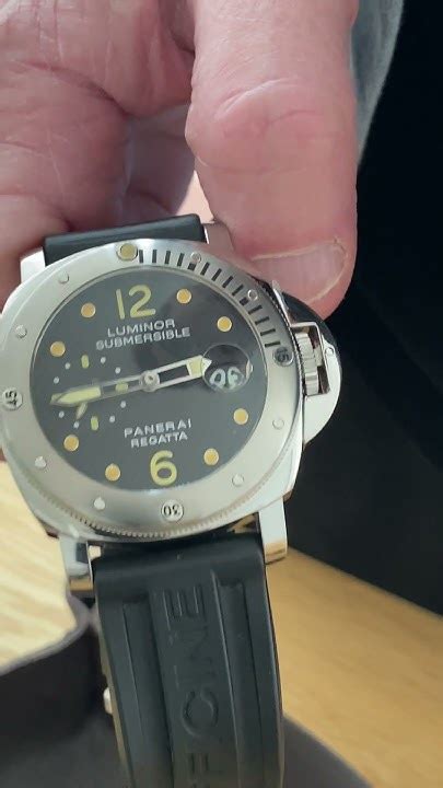 panerai watch stopped